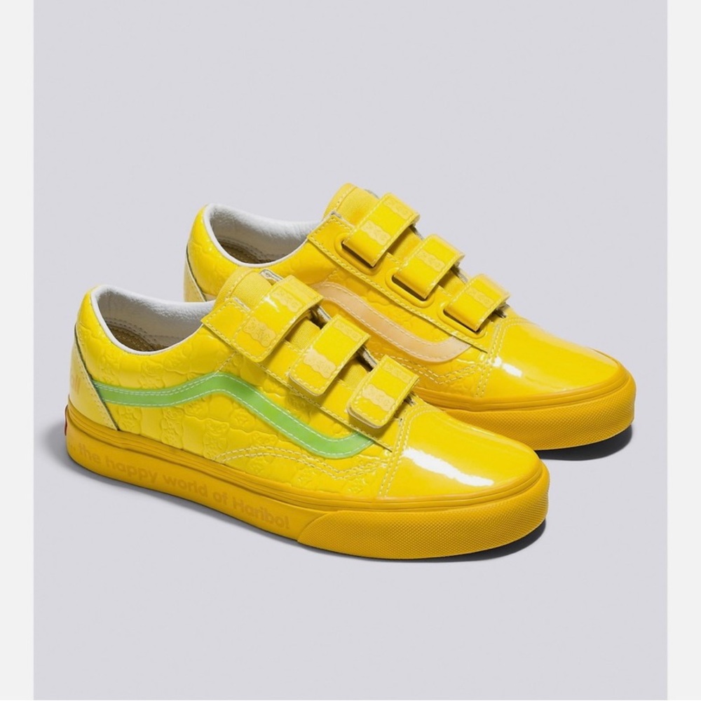 Vans Yellow and Red Sneakers Bold Design - Picture 3 of 4